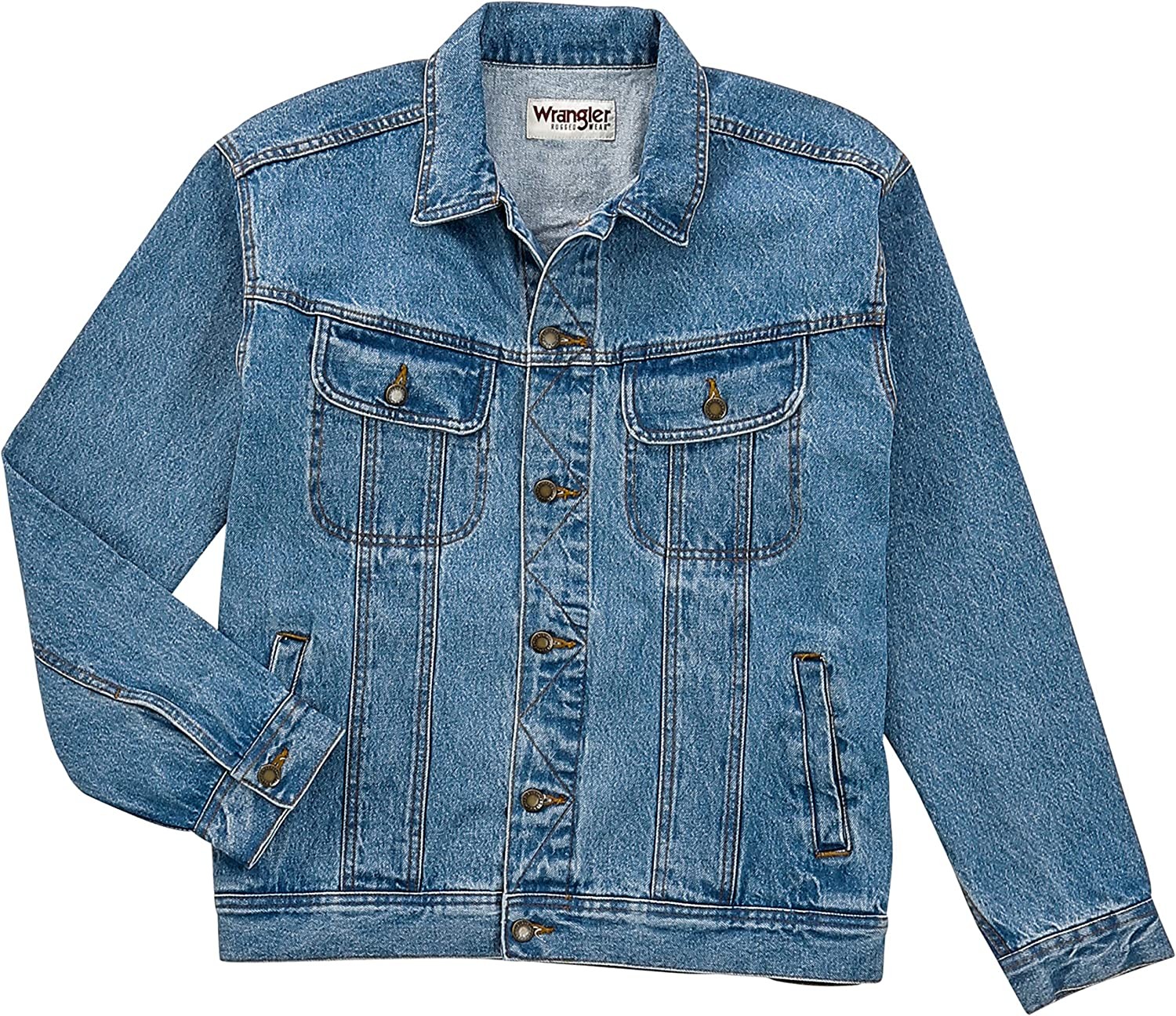 Wrangler Men's Rugged Wear Unlined Denim Jacket 14A