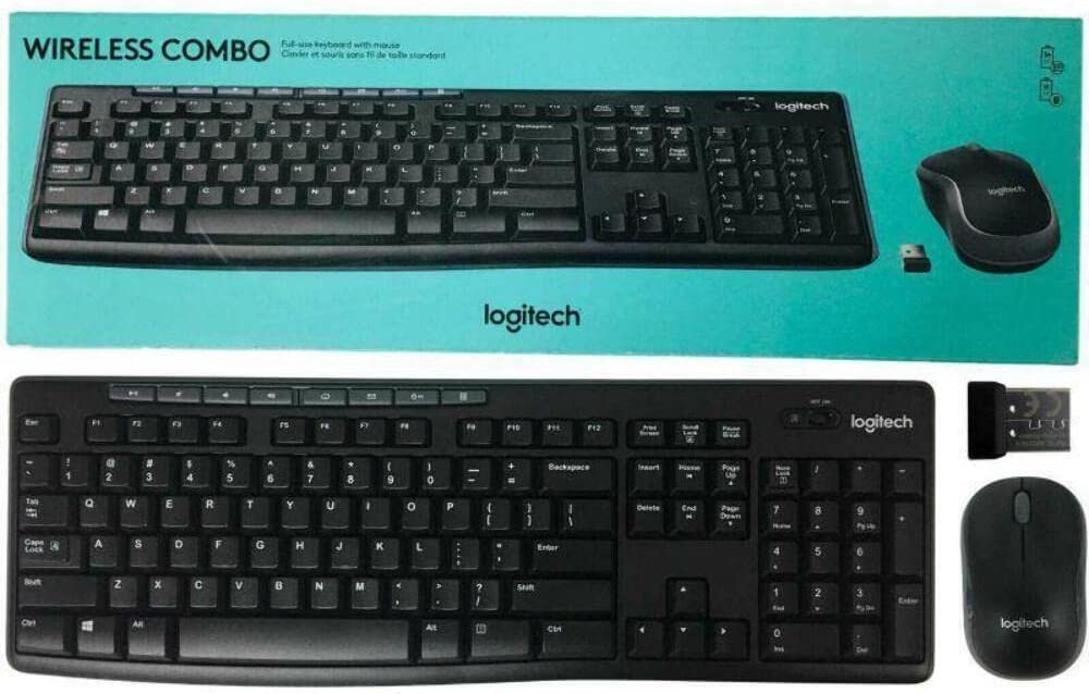 Logitech Wireless Mouse M185 (Swift Grey)
